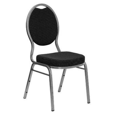 Emma and Oliver Teardrop Back Stacking Banquet Dining Chair 14 Emma and Oliver Teardrop Back Stacking Banquet Dining Chair - Image 12