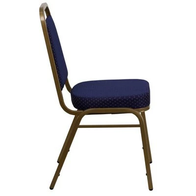 Fabric Banquet Chair Navy Blue - Riverstone Furniture Collection 3 Fabric Banquet Chair Navy Blue - Riverstone Furniture Collection