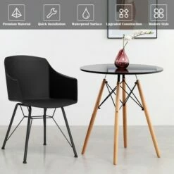 Costway Set of 2 Dining Chair Modern Molded Shell Plastic Seat Metal Frame White 17 Costway Set of 2 Dining Chair Modern Molded Shell Plastic Seat Metal Frame White -Dining Chairs And Benches Official Shop unnamed file 1160