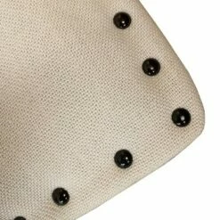 Dining Chairs And Benches Official Shop 13 Studded Linen Swivel Set Cream - ACEssentials