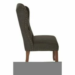 Dining Chairs And Benches Official Shop 9 Jessica Tufted Wingback Dining Chair - OSP Home Furnishings Navy