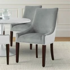 Jolie Upholstered Dining Chair -Smoke Gray - Comfort Pointe -Dining Chairs And Benches Official Shop unnamed file 1172