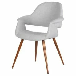 Phoebe Mid - Century Dining Chair - Armen Living Pumpkin