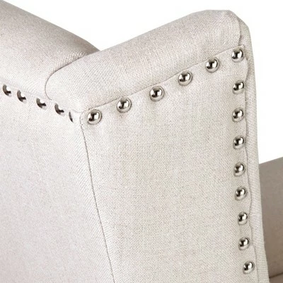 Anamaria Oak Dining Chair Beige - East at Main 5 Anamaria Oak Dining Chair Beige - East at Main - Image 4