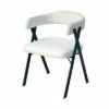Izzy Chenille Dining Chair White/Black - Safavieh 1 Izzy Chenille Dining Chair White/Black - Safavieh -Dining Chairs And Benches Official Shop unnamed file 1317