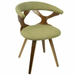 Gardenia Mid-Century Modern Dining Accent Chair with Swivel - LumiSource Teal -Dining Chairs And Benches Official Shop unnamed file 132