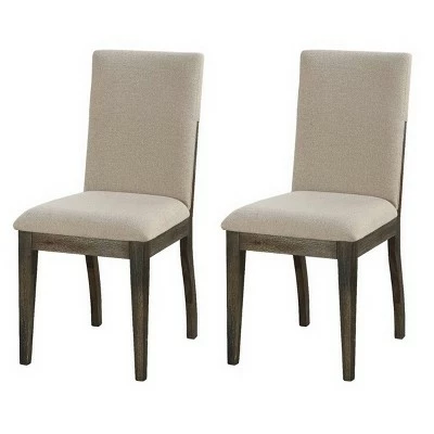 Set of 2 Alvara Court Dining Chairs - Treasure Trove Accents Gray Fabric 15 Set of 2 Alvara Court Dining Chairs - Treasure Trove Accents Gray Fabric - Image 13