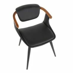 Oracle Mid-Century Modern Chair - LumiSource Black/cream -Dining Chairs And Benches Official Shop unnamed file 1432