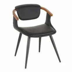 Oracle Mid-Century Modern Chair - LumiSource Black/cream -Dining Chairs And Benches Official Shop unnamed file 1435