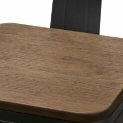 Baxton Studio Set of 2 Henri Tolix Finished Steel Stackable Side Chairs Brown - BaxtonStudio -Dining Chairs And Benches Official Shop unnamed file 1486