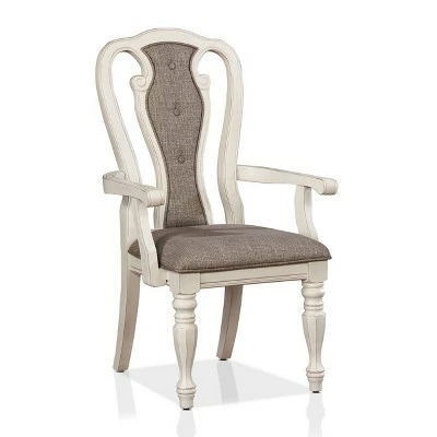 Set of 2 Forest Glen Upholstered Armchairs Brown - HOMES: Inside + Out 4 Set of 2 Forest Glen Upholstered Armchairs Brown - HOMES: Inside + Out - Image 2