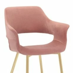 Gigi Velvet Metal Dining Room Chair Pink - Armen Living 16 Gigi Velvet Metal Dining Room Chair Pink - Armen Living -Dining Chairs And Benches Official Shop unnamed file 1560