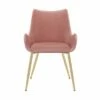 Avery Fabric/Metal Dining Room Chair Pink - Armen Living -Dining Chairs And Benches Official Shop unnamed file 1573