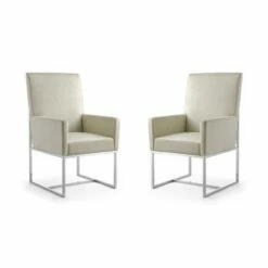 Set of 2 Element Velvet Dining Armchairs - Manhattan Comfort Steel 17 Set of 2 Element Velvet Dining Armchairs - Manhattan Comfort Steel -Dining Chairs And Benches Official Shop unnamed file 1670