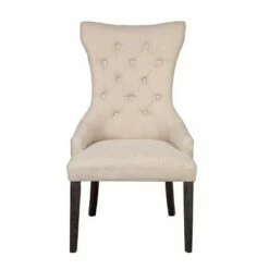 Set of 2 Gerardo Armchairs Beige/Espresso Brown - Acme Furniture -Dining Chairs And Benches Official Shop unnamed file 1851