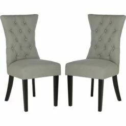 Gretchen Tufted Side Chair (Set of 2) - Granite - Safavieh -Dining Chairs And Benches Official Shop unnamed file 1863