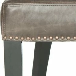 Desa Side Chair with Brass Nail Heads - Antique Brown - Safavieh -Dining Chairs And Benches Official Shop unnamed file 1868