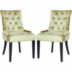 Abby 19''H Tufted Side Chairs (Set of 2) - Safavieh -Dining Chairs And Benches Official Shop unnamed file 1882