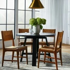 Dining Chairs And Benches Official Shop 25 Threshold Designed W/Studio McGee Sunnyvale Woven Dining Chair - Threshold™ designed with Studio McGee Natural