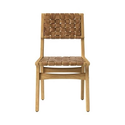 Ceylon Woven Dining Chair - White & Natural Wood - Opalhouse™ 11 Ceylon Woven Dining Chair - White & Natural Wood - Opalhouse™ - Image 9
