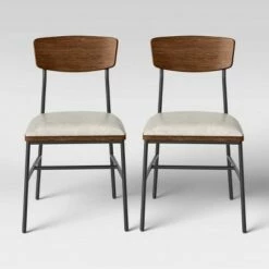 2pk Telstar Mid-Century Modern Mixed Material Dining Chair - Project 62™ Beige -Dining Chairs And Benches Official Shop unnamed file 2013