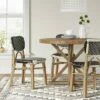 Canton Rattan and Woven Dining Chair - Threshold™ Black/white