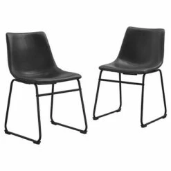 Set of 2 Laslo Modern Upholstered Faux Leather Dining Chairs - Saracina Home Whiskey Brown 22 Set of 2 Laslo Modern Upholstered Faux Leather Dining Chairs - Saracina Home Whiskey Brown -Dining Chairs And Benches Official Shop unnamed file 2080