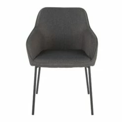 Set of 2 Daniella Contemporary Dining Chairs - LumiSource Charcoal Gray -Dining Chairs And Benches Official Shop unnamed file 22
