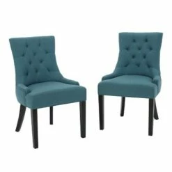 Set of 2 Hayden Tufted Dining Chairs - Christopher Knight Home Brown 13 Set of 2 Hayden Tufted Dining Chairs - Christopher Knight Home Brown -Dining Chairs And Benches Official Shop unnamed file 2202
