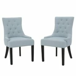 Set of 2 Hayden Tufted Dining Chairs - Christopher Knight Home Brown 15 Set of 2 Hayden Tufted Dining Chairs - Christopher Knight Home Brown -Dining Chairs And Benches Official Shop unnamed file 2204