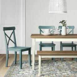 Set of 2 Litchfield X-Back Dining Chair - Threshold™ Antique White