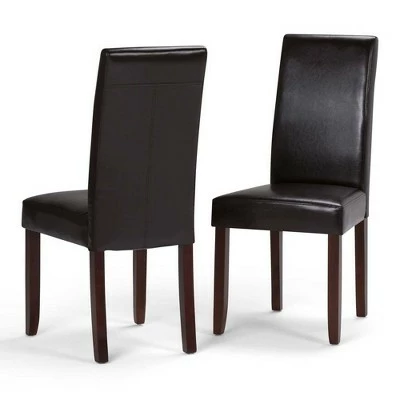Set of 2 Normandy Parson Dining Chairs - WyndenHall Midnight Black 11 Set of 2 Normandy Parson Dining Chairs - WyndenHall Midnight Black - Image 9