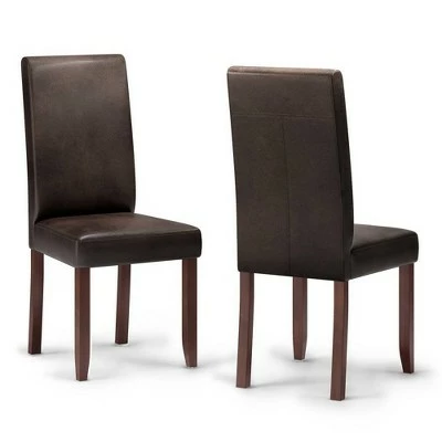 Set of 2 Normandy Parson Dining Chairs - WyndenHall Midnight Black 14 Set of 2 Normandy Parson Dining Chairs - WyndenHall Midnight Black - Image 12