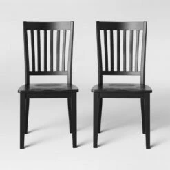 2pk Holden Slat Back Dining Chairs - Threshold™ Black -Dining Chairs And Benches Official Shop unnamed file 2317