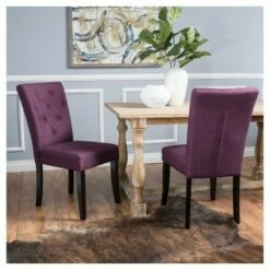 Set of 2 Nyomi Dining Chair - Christopher Knight Home Blue
