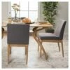 Set of 2 Kwame Dining Chair - Christopher Knight Home Light Beige/oak