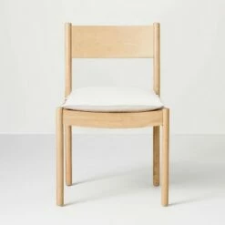 Hearth & Hand W/Magnolia Furniture Wood Dining Chair with Cushion - Hearth & Hand™ with Magnolia -Dining Chairs And Benches Official Shop unnamed file 2435