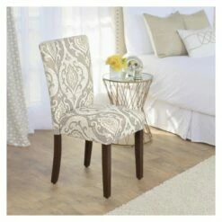 Set of 2 Parsons Pattern Dining Chair Wood – HomePop Blue -Dining Chairs And Benches Official Shop unnamed file 2527