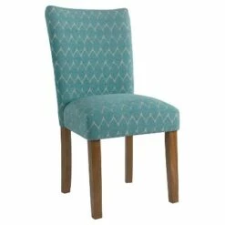Set of 2 Parsons Pattern Dining Chair Wood – HomePop Blue -Dining Chairs And Benches Official Shop unnamed file 2535