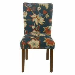 Set of 2 Parsons Pattern Dining Chair Wood – HomePop Blue -Dining Chairs And Benches Official Shop unnamed file 2538
