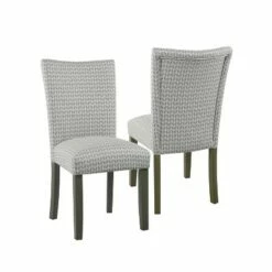 Set of 2 Parsons Pattern Dining Chair Wood – HomePop Blue -Dining Chairs And Benches Official Shop unnamed file 2540