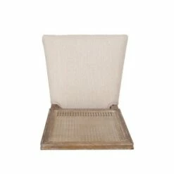 Set of 4 Regina French Country Wood and Cane Upholstered Dining Chairs - Christopher Knight Home Light Gray/natural -Dining Chairs And Benches Official Shop unnamed file 2566