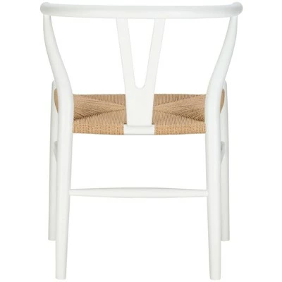 Poly & Bark Set of 2 Alexa Weave Chair White - Poly & Bark 4 Poly & Bark Set of 2 Alexa Weave Chair White - Poly & Bark - Image 2