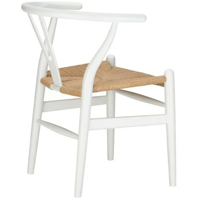 Poly & Bark Set of 2 Alexa Weave Chair White - Poly & Bark 7 Poly & Bark Set of 2 Alexa Weave Chair White - Poly & Bark - Image 5