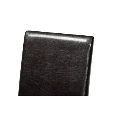 Set of 4 Andrew Modern Dining Chairs Dark Brown - Baxton Studio 4 Set of 4 Andrew Modern Dining Chairs Dark Brown - Baxton Studio - Image 2