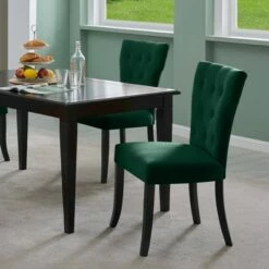 Set of 2 Sterling Upholstered Dining Chairs - Handy Living Emerald Green 13 Set of 2 Sterling Upholstered Dining Chairs - Handy Living Emerald Green -Dining Chairs And Benches Official Shop unnamed file 2603