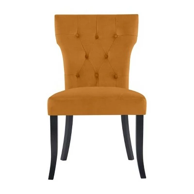 Set of 2 Sterling Upholstered Dining Chairs - Handy Living Emerald Green 11 Set of 2 Sterling Upholstered Dining Chairs - Handy Living Emerald Green - Image 9