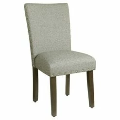 Set of 2 Classic Parsons Chair with Nailhead Trim - Homepop Sea Foam -Dining Chairs And Benches Official Shop unnamed file 2633