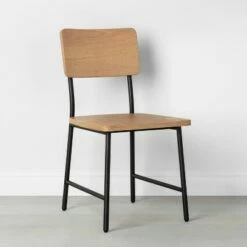 Hearth & Hand W/Magnolia Furniture 2pk Wood & Steel Dining Chair Set Black - Hearth & Hand™ with Magnolia -Dining Chairs And Benches Official Shop unnamed file 2680