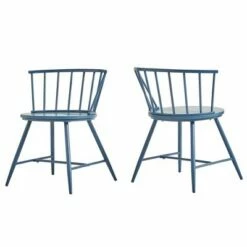 Set of 2 Irelyn Low Back Windsor Classic Dining Chairs - Inspire Q Blue -Dining Chairs And Benches Official Shop unnamed file 2689